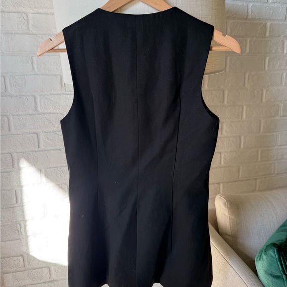 NWT Reformation Casey Vest Black - Size XS - Picture 4 of 4